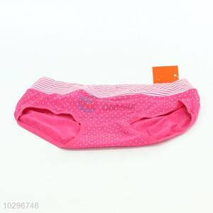 Rose Red Color Women Comfortable Underpants