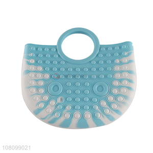 Fashion Design Silicone Push Bubble Handbag Tote Bag