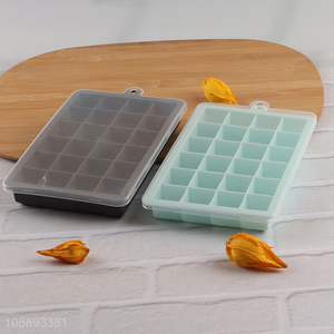 Good quality silicone home ice cube mold ice cube tray for sale