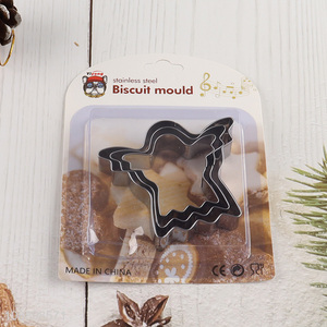 Factory Price 3PCS Bat Shaped Halloween Cookie Cutters for Baking