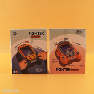 Factory supply steering wheel racing game machine for children