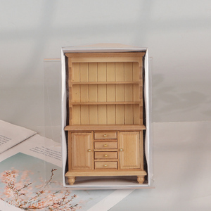 Wholesale <em>1</em>:12 scale doll house carbinet wooden dollhouse furniture toy