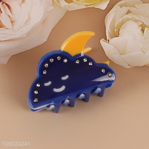 Factory Price Cute Weather Series Hair Claw Clips for Women Girls