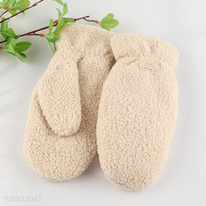 Latest products women warm windproof gloves cashmere gloves