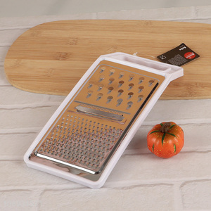 Good Quality 3-In-<em>1</em> Stainless Steel Vegetable Grater Kitchen Tool