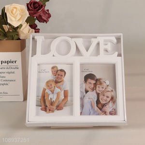 Factory Price 4X6 4X6 inch 2-Opening Collage Frame Photo Frame for Couples