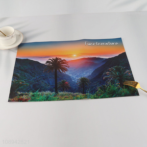 New arrival rectangle home restaurant place mat dinner mat