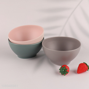 High Quality 3 Colors Melamine Bowl Unbreakable Bowl for Rice Cereal