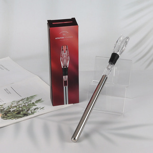 Yiwu market stainless steel aerator pourer wine chiller cooler stick