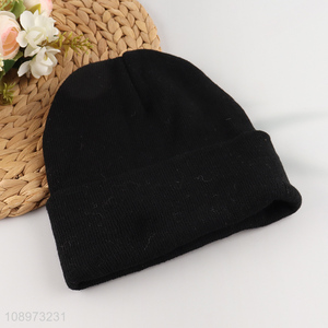 Wholesale Winter Hats Cuffed Skull Cap Beanie Hat for Women Men