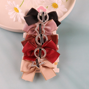 New arrival women hair accessories multicolor bowknot hair ring