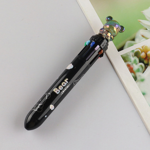 Good Quality 10-In-<em>1</em> Multicolor Ballpoint Pen Kawaii Ballpoint Pen for Kids