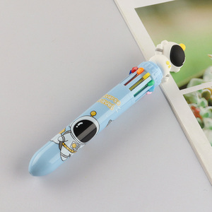 Hot Selling 10-In-<em>1</em> Retractable Ballpoint Pen Cute Cartoon Multicolor Pen