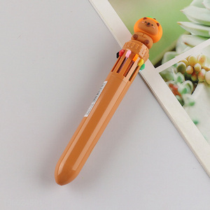 High Quality 10-In-<em>1</em> Retractable Ballpoint Pen for Office School Kids