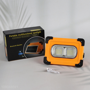 Promotional Portable LED Solar Work Light Rechargeable Outdoor Emergency Light