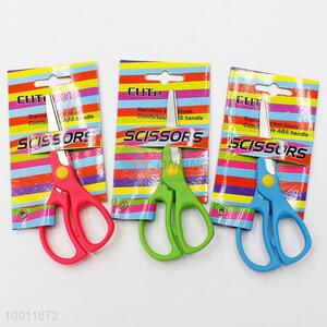 Multicolour <em>Handmade</em> Student Scissors with Plastic Handle