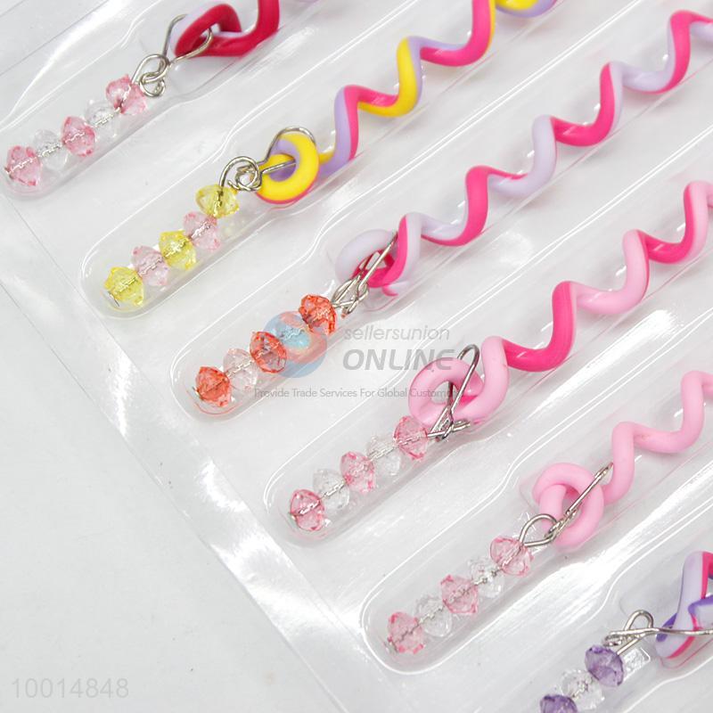 New Arrivals Polymer Clay Twists Hair Band Hair Accessories