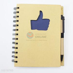 Wholesale Factory Outlet New Design The Thumb Shape Cowhide <em>Notebook</em>