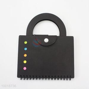 Hot Sale High Quality New Fashion Black Easy To Carry <em>Notebook</em> With the Handle