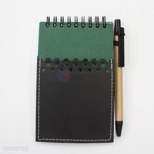 Hot Sale Black and Blue Rectangle <em>Notebook</em> with a Pen