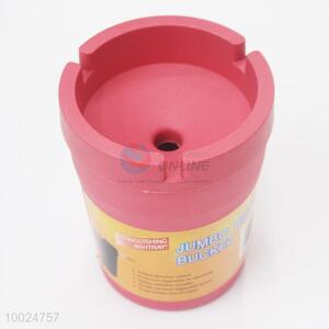 9.5*12cm Wholesale Smoking Accessories Red PP <em>Ashtray</em>