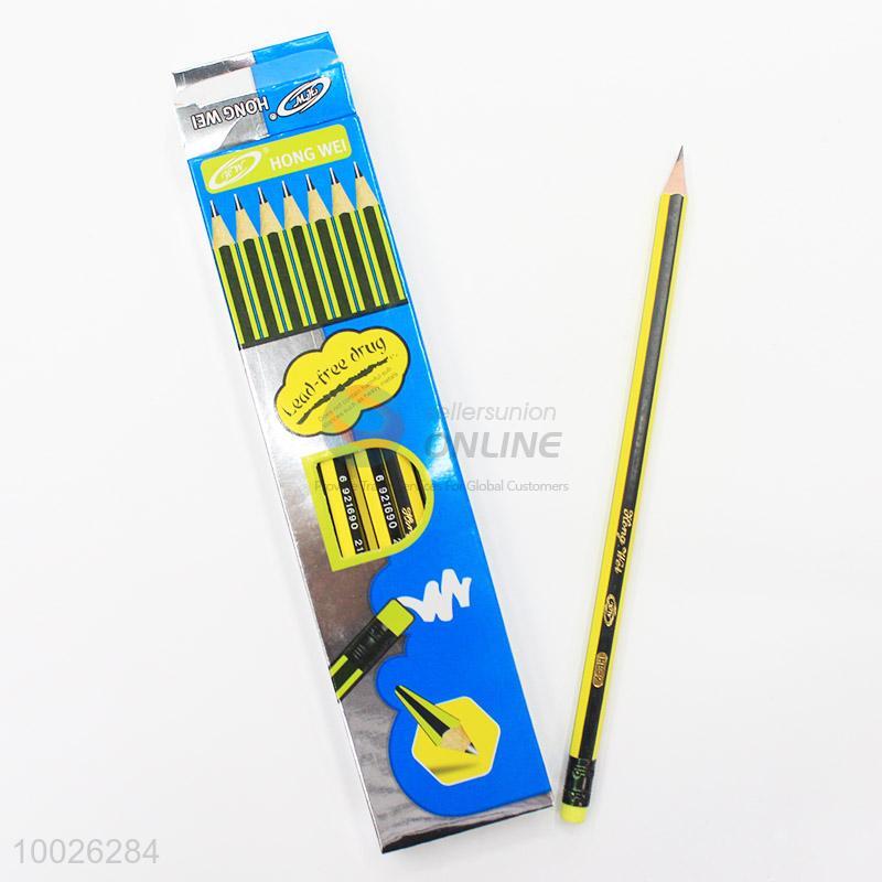 Pencils With Black And Yellow Stripes Sellersunion Online