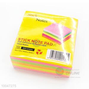 5 Colors Paper Post-it Notes,School And Office Square <em>Sticky</em> Notes/Memo Pad