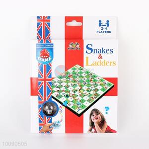 Hot selling family chess game carpet snakes & ladders for kids