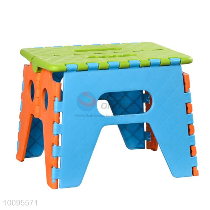 foldable plastic stool