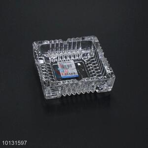 Exquisite Transparent Square Glass <em>Ashtray</em>