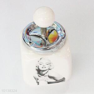 High Quality Marilyn Monroe Printed Ceramic <em>Ashtray</em> with Cover