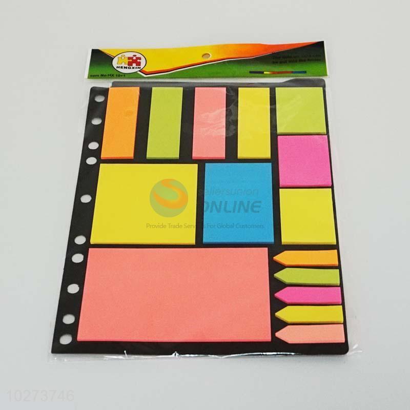 different sticky notes