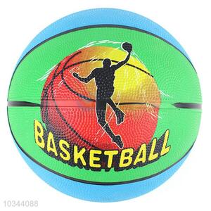 Cheap hign quality double printed <em>rubber</em> <em>basketball</em>