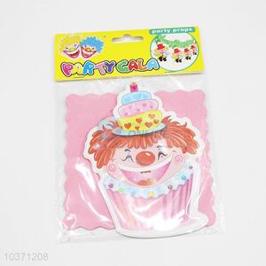 Fashion style clown pattern party decoration