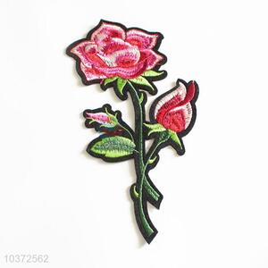 Special Design DIY Exquisite Flower Embroidered Sew On Patch