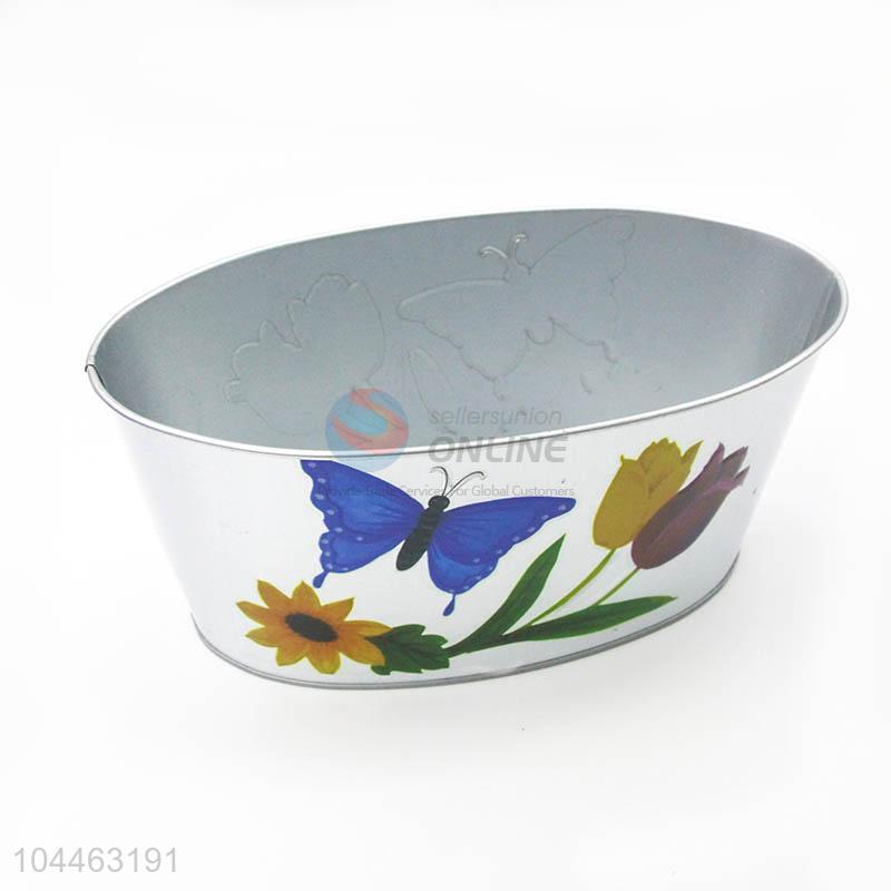 China Factory Tin Flowerpot For Home Decor Sellersunion Online