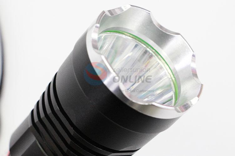 Wholesale Custom Waterproof Flashlight with T6 Lamp Bulb