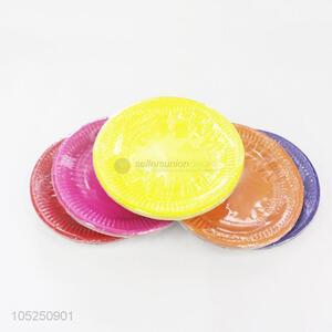 New Design Colorful Cake Plate Party Paper Plate