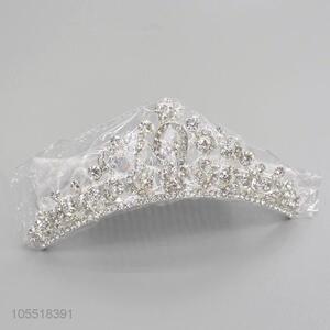 Top Sale Hair Accessories Fashion <em>Jewellery</em> Rhinestone Crown Tiaras for Bride