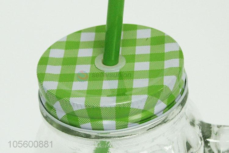 Fashion new arrival clear glass cup with straw - Sellersunion Online