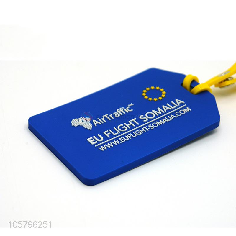 pvc luggage tags