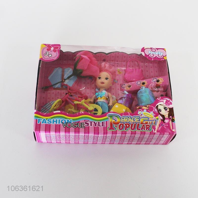 barbie doll & fashion accessories set