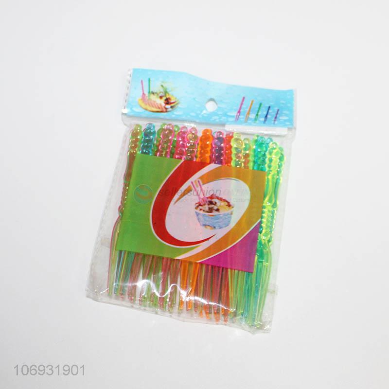 colored plastic toothpicks