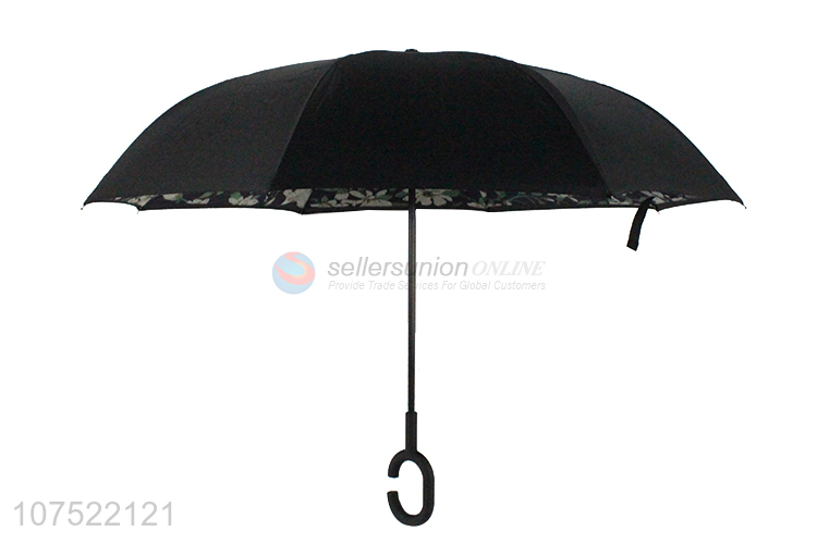 Creative Design C Shape Handle Inverted Umbrella