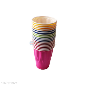 Best Sale 50 Pieces Colorful Plastic <em>Cup</em> <em>Disposable</em> <em>Cup</em>