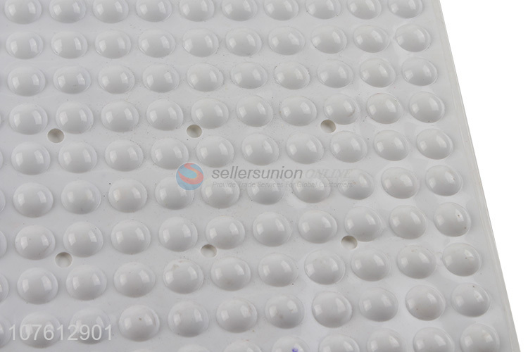 High quality bathroom bubble anti-slip bath mat with suction cup