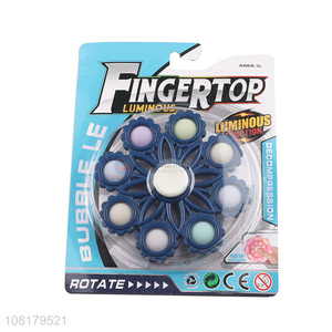 Best selling <em>finger</em> <em>spinner</em> push pop bubble fidget toys wholesale