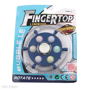 Good selling soft bubble <em>finger</em> <em>spinner</em> toy for stress relief