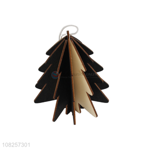 Factory price creative wooden pendant home party ornament