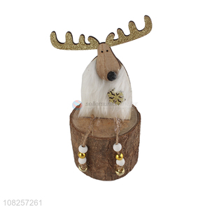 Yiwu market creative elk ornament christmas party decoration